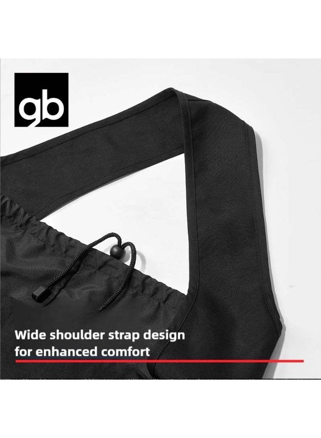 جي بي حقيبة سفر جودبيبي لعربة الأطفال بوكيت/بوكيت+، مبطنة من الداخل، مزودة بحزام كتف، لون أسود - Image 4